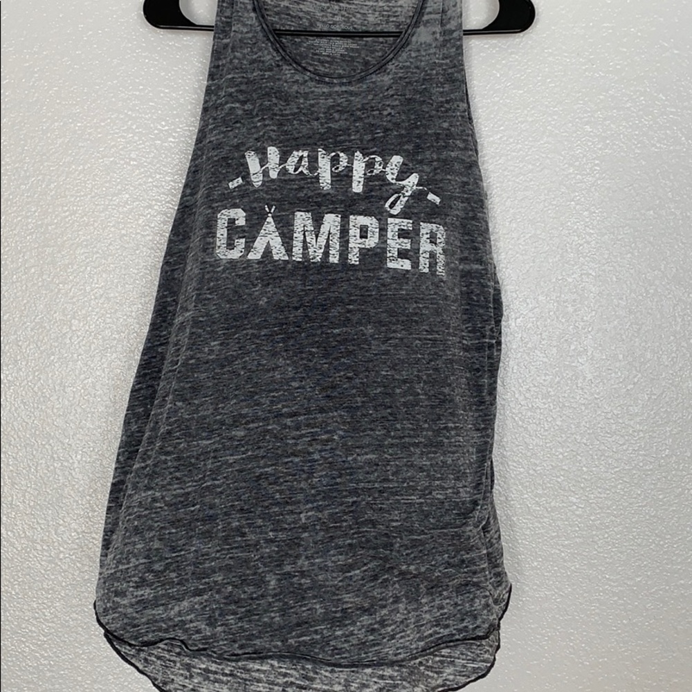Happy camper tank top